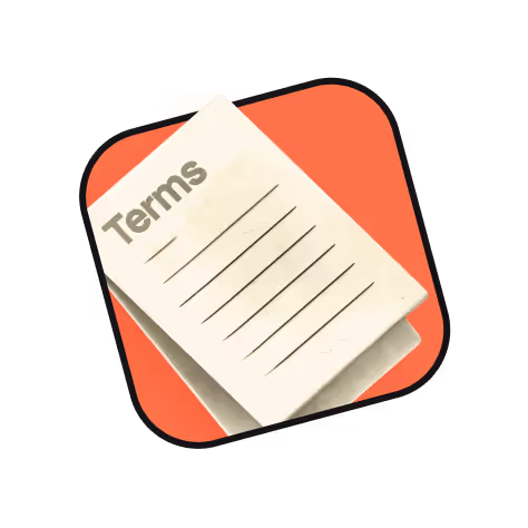 Terms and conditions icon